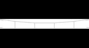 Viessmann 4142 H0 Rijdraad H0 Fleischmann Profi-rails, H0 Roco RocoLine (zonder ballastbed) 190.0 mm 5 stuk(s)