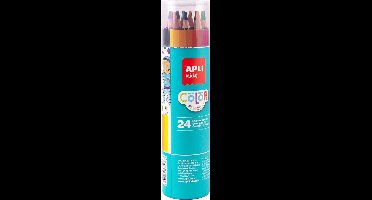 Apli Kids - Kleurpotloden 24 kleuren