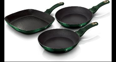 Berlinger Haus - BH-6167F - Pannenset - 3 delig - Emerald collection