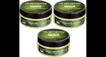 Fonex Gummy Wax Matte Finish - Groene Wax - Wax - 6 Stuks