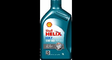Shell Helix HX7 5w40  (1 Liter) - Shell Motorolie - motorolie - olie voor auto -