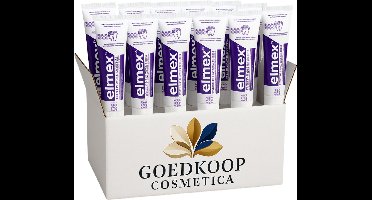 Elmex Tandpasta – Glazuur Protection Professional – Voordeelverpakking 75 ml (12 stuks)
