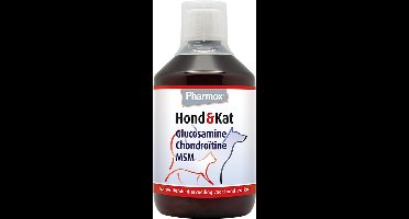Pharmox Hond & Kat Glucosamine 500 ml - Belangrijke bouwsteen voor honden en katten