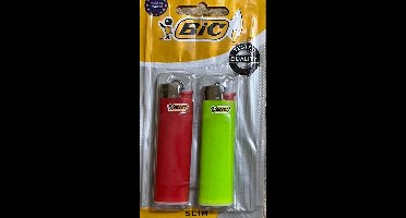Bic aanstekers - niet navulbaar - mix kleuren