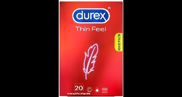 Durex Condooms Thin Feel - 4x 20 stuks