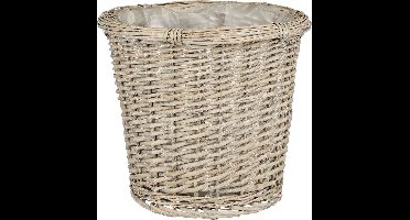MICA DECORATIONS DELTA MAND GRIJS - H33XD38CM