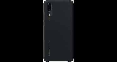Huawei Silicon Case Hoesje voor Huawei P20 - Zwart