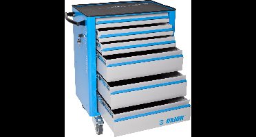 UNIOR - Lege werkwagen type Eurovision EV3 merk Unior - 6 DRAWERS - 800 X 440 X 923 MM - 51 KG