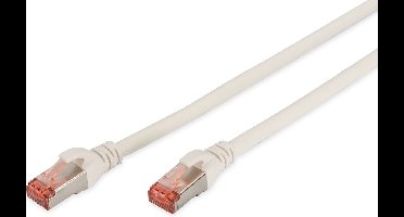 CAT6 sFTP kabel 0.5 meter Wit