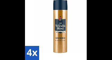 Vergulde Hand Scheerschuim 250 ml - Voordeelverpakking - 4 stuks