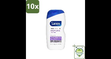 10 x Sanex - BiomeProtect Dermo - Douchecrème - Reactieve Huid - 400 ml - Grootverpakking - Sanex BiomeProtect - Douchecrème - Gevoelige Huid - Reactieve Huid - Kalmerende Douchecrème