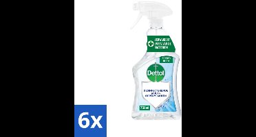 6 x Dettol Desinfecterende Multi-Oppervlakken Spray 750 ml - Allesreiniger - Schoonmaakspray - Hygiëne - Schoonmaakproduct - Dettol