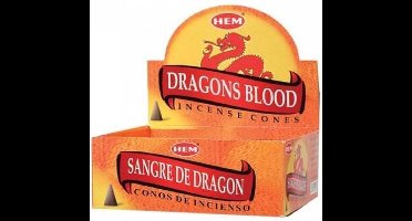 Wierookkegels Dragon Blood