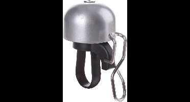 Fietsbel Widek Paperclip Mini - zilver
