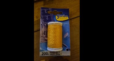 Sorbo 200m polyestergaren Oranje