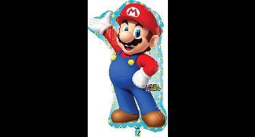 AMSCAN - Aluminium Super Mario videogame ballon - Decoratie > Ballonnen
