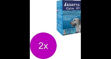 Adaptil Anti-Stress Navulling Hond - Anti stressmiddel - 2 x 48 ml 1 Maand