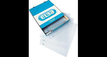 ELBA Quick'in - showtas - A4 - 11 gaats - PP 70µ glashelder - kleurloos - doos 100