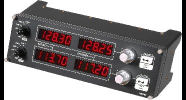 Logitech G Saitek Pro - Flight Radio Paneel - PC - Zwart