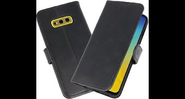 Rico Vitello Zwart Echt Leder Hoesje voor Samsung Galaxy S10e