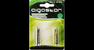 Aigostar AAA Oplaadbare Batterijen - 900 mAh - 2 stuks