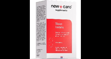 New Care Slaap balans - valeriaan & passiebloem - 60 tabletten - vegan