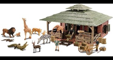 ToySets and Figures Braet Farm with Wild Animals