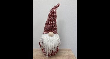 Gnome - ledverlichting  - Rood-wit -  40 x14 cm