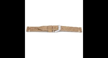 Horlogeband F416 Vintage Mustang Bruin Leder 18x18 mm