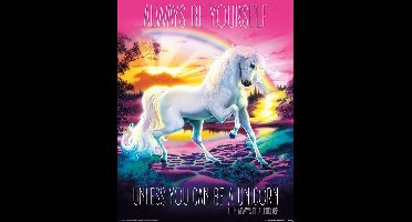 Poster Unicorn Always Be Yourself 40x50cm