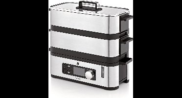 WMF KITCHENminis - Stoomkoker - Compact - 2 Schalen - RVS