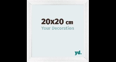 Your Decoration - Fotolijst 20x20 cm - MDF - Wit Hoogglans - Pisa