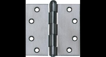 BSW scharnier rvs     64 x 64 mm   1804 st