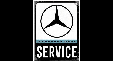 Mercedes-Benz Service Magneet 6x8 cm