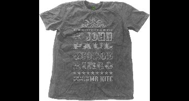 The Beatles - Mr Kite Heren T-shirt - XL - Grijs