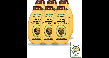 6 x Garnier - Loving Blends - Shampoo - Avocado Olie & Shea Boter - Zeer Droog & Pluizig Haar - 300 ml - Avocado Olie Shampoo - Shea Boter Shampoo - Droog Haar Shampoo - Pluizig Haar Shampoo - Intens Voeding Shampoo