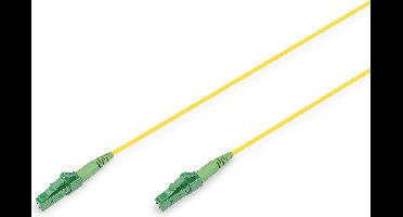 Digitus DK-2933-15-APC-SX InfiniBand en Glasvezelkabel 15 m LC LC/APC Geel