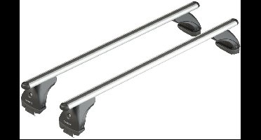 Lampa dakdragers |Nordrive Aluminium complete set geschikt voor: - Fiat 500L - 2012 - 2022