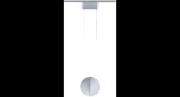 Paulmann 94964 URail LED-hanglamp, 3-traps dimbaar, Alejandro, 800lm, 10W, 3000K, dimbaar, 230V, matzwart, railsysteem