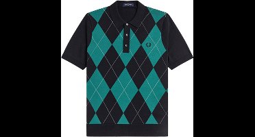 Fred Perry Argyle Knitted Shirt