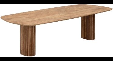 DTP Home Lagoon eettafel Deens ovaal teakhout 270x110x76 cm