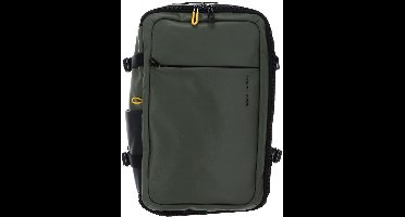MANDARINA DUCK laptop rugzak rugzak met laptopvak Eco Coated Backpack Pine Green kaki