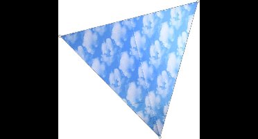 Esschert Design Zonnescherm met luchtprint
