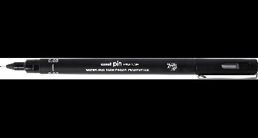 Uni Pin Fine Liner - 0.05mm zwarte schetspen
