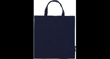 Neutral Shopping Bag Short Handles NE90004 - Navy - 38 x 42 cm