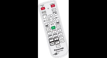 Afstandsbediening geschikt voor de PANASONIC PT-EX500ELJ beamer, vervangt 6451055569 / N2QAYA000041