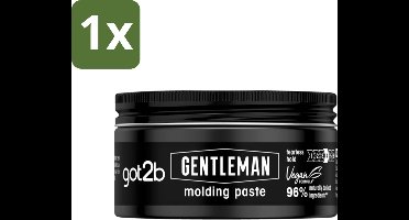 1 x Got2B - Molding Paste - Gentleman - 100 ml - Molding Paste Voor Mannen - Stijlvol Haar - Natuurlijke Finish - Hold Voor Haar - Verzorgd Haar