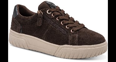 Tamaris Comfort Essentials Dames Sneakers - MOCCA SUEDE