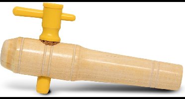 Meuwissen Agro - Houten Regenton Kraan - Middel 23 cm - ø 3,2 - 4,5 cm