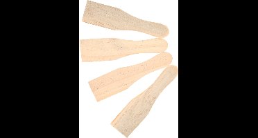 8x Houten gourmet/raclette spatels 15 cm - Kleine spateltjes voor gourmetten/grillen/raclette
